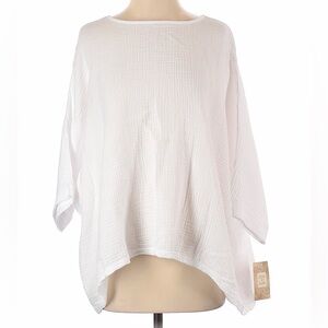NWT Jess & Jane cotton gauze oversized top